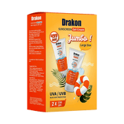Drakon® Sunscreen gel Dry Touch Jumbo SPF 50+ /150 ML X2 Promo pack - Drakon